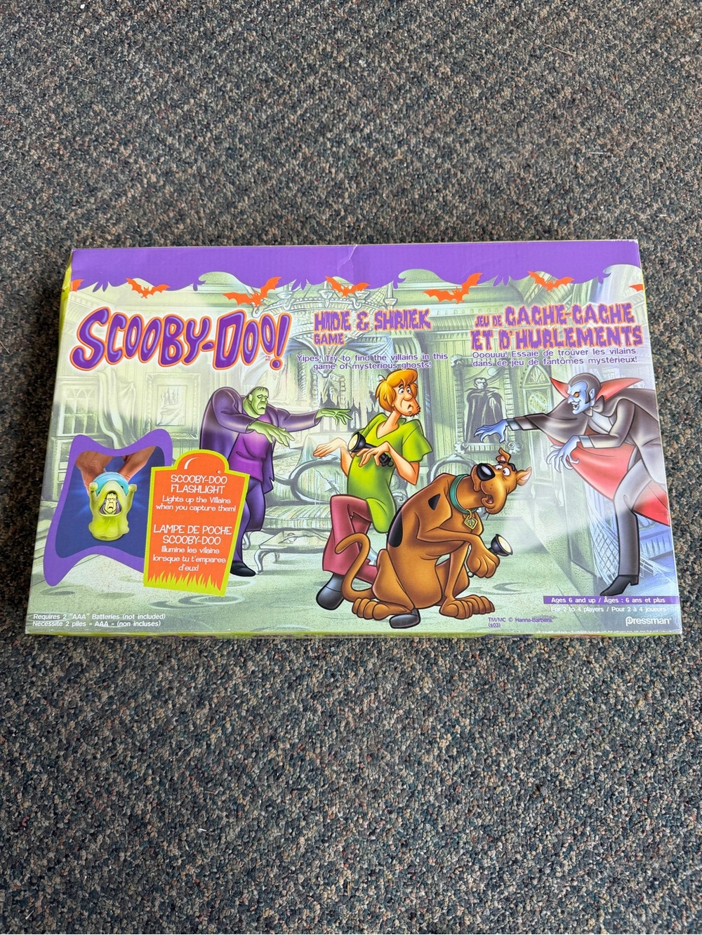 Scooby-Doo Hide & Shriek Board Game